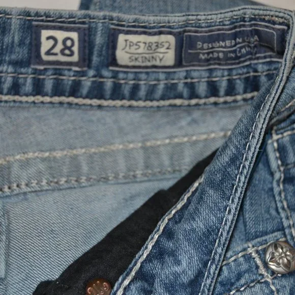 Miss Me skinny jeans Size 28  Excellent condition. - Picture 4 of 11